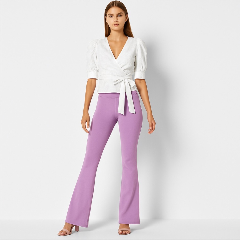 ODODOS Women's Yoga Gym Work Out Dress Pants with Pocket 2XL